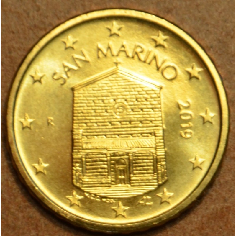 eurocoin eurocoins 10 cent San Marino 2019 - New design (UNC)