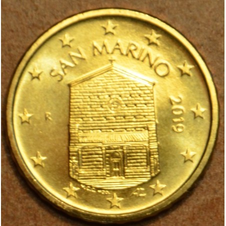 Euromince mince 10 cent San Marino 2019 - Nový design (UNC)