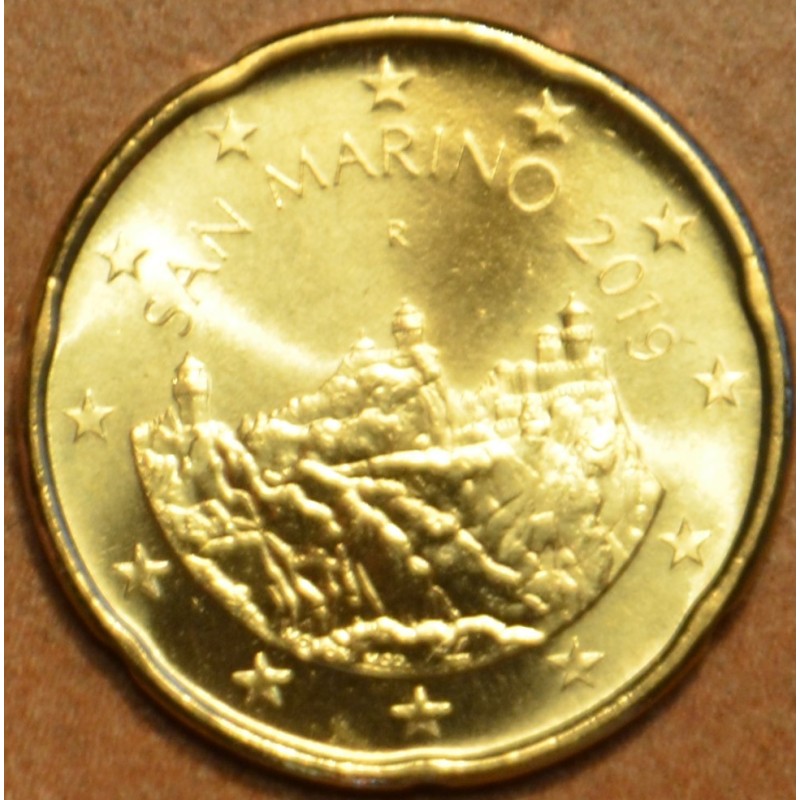 Euromince mince 20 cent San Marino 2019 (UNC)
