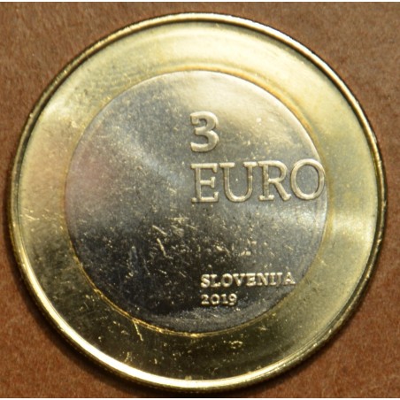 Euromince mince 3 Euro Slovinsko 2019 (UNC)