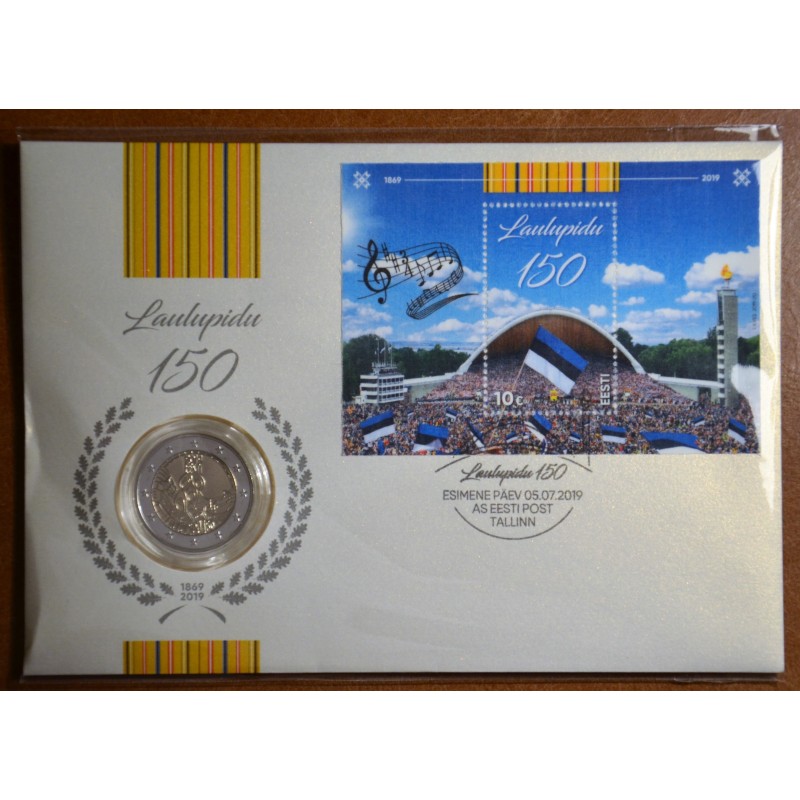 eurocoin eurocoins 2 Euro Estonia 2019 - Estonian song festival (BU)