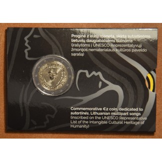 Euromince mince 2 Euro Litva 2019 - SUTARTINĖS - litovské piesne (BU)