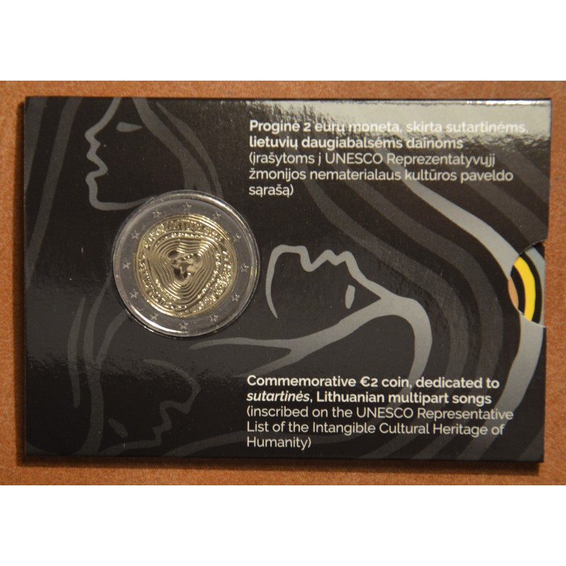 eurocoin eurocoins 2 Euro Lithuania 2019 - SUTARTINĖS (Lithuanian m...