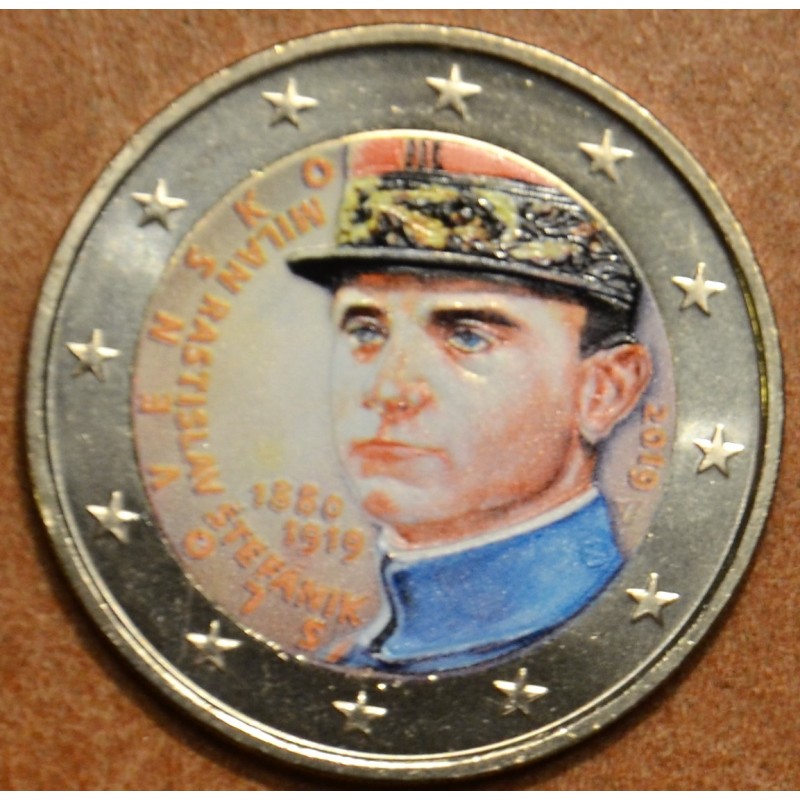 eurocoin eurocoins 2 Euro Slovakia 2019 - Milan Rastislav Štefánik ...