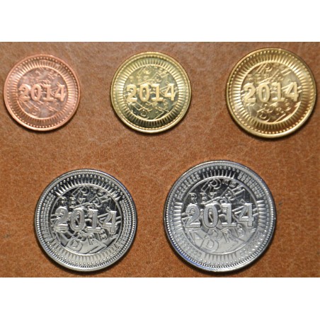 eurocoin eurocoins Zimbabwe 5 coins 2014 (UNC)