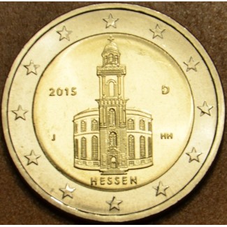 Euromince mince 2 Euro Nemecko 2015  \\"F\\" Hessen: kostoľ sv. Pav...
