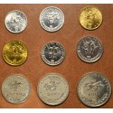 Croatia 9 coins 1993 (UNC)