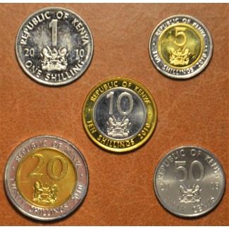 euroerme érme Kenya 5 érme 2005-2010 (UNC)