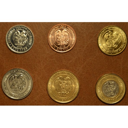 Euromince mince Arménsko 6 mincí 2003-2004 (UNC)