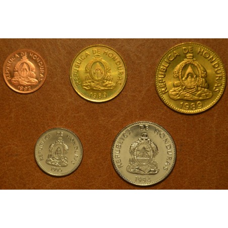 eurocoin eurocoins Honduras 5 coins 1956-1999 (UNC)