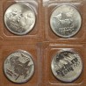 Euromince mince Rusko 4x 25 Rubľov Sochi (UNC)