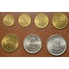 eurocoin eurocoins Peru 7 coins 1985-1988 (UNC)