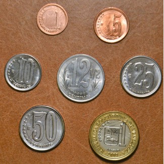 euroerme érme Venezuela 7 érme 2007-2012 (UNC)