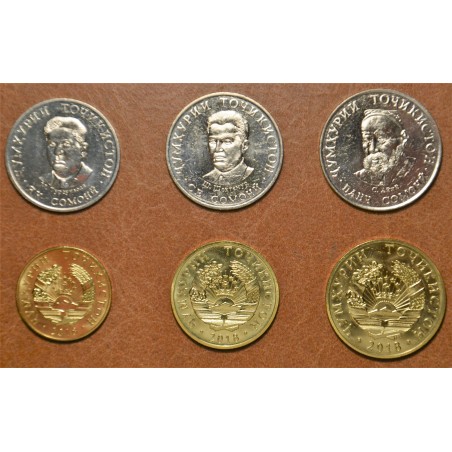 eurocoin eurocoins Tajikistan 6 coins 2018 (UNC)