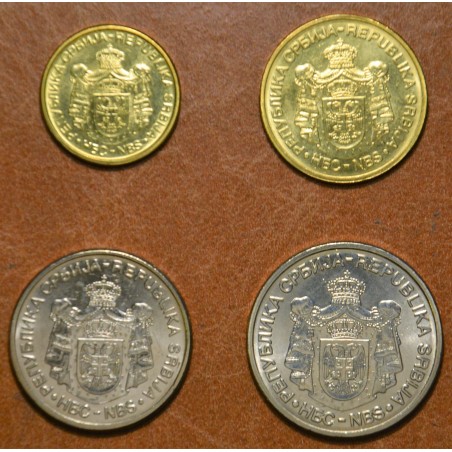 euroerme érme Szerbia 4 érme 2005-2006 (UNC)