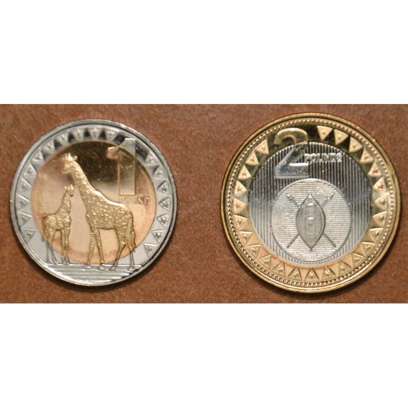eurocoin eurocoins South Sudan 2 coins 2015 (UNC)