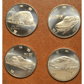 eurocoin eurocoins Japan 4x 100 yen 2016 (UNC)