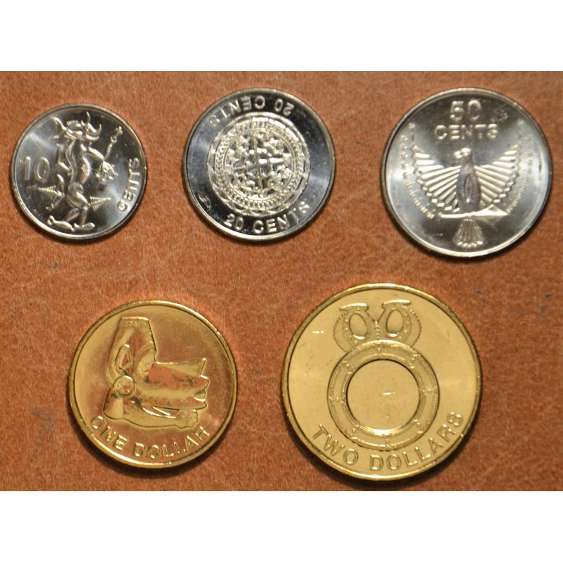 eurocoin eurocoins Solomon islands 5 coins 2012 (UNC)