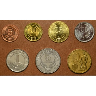 eurocoin eurocoins Nicaragua 7 coins 1997-2007 (UNC)
