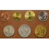 eurocoin eurocoins Nicaragua 7 coins 1997-2007 (UNC)