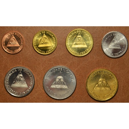 Euromince mince Nikaragua 7 mincí 1997-2007 (UNC)