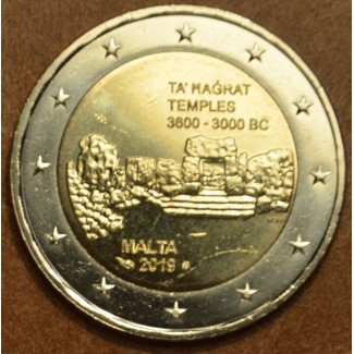 Euromince mince 2 Euro Malta 2019 Ta' Hagrat - značka francúzskej m...