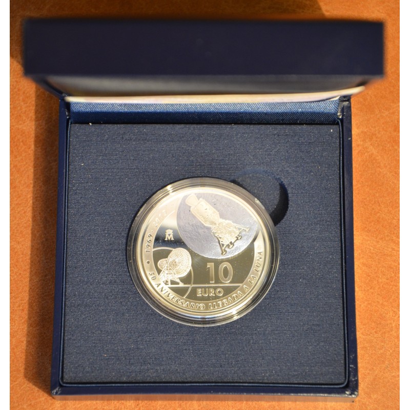 euroerme érme 10 Euro Spanyolország 2019 - A holdraszállás 50. évfo...