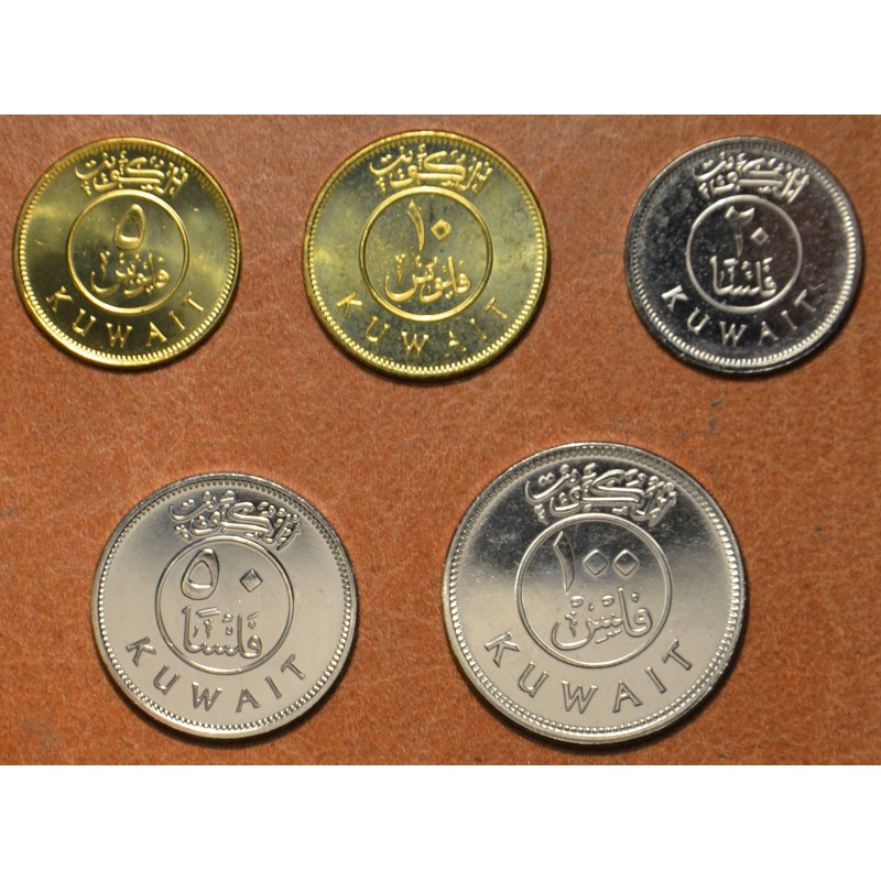 eurocoin eurocoins Kuwait 5 coins 2012 (UNC)