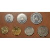 Euromince mince Džibutsko 7 mincí 1977-1999 (UNC)