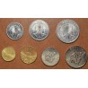 eurocoin eurocoins Djibouti 7 coins 1977-1999 (UNC)
