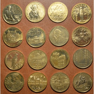 Euromince mince Poľsko 16x 2 Zloty 2008 (UNC)