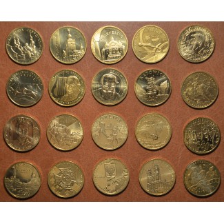 Euromince mince Poľsko 20x 2 Zloty 2010 (UNC)