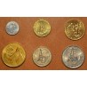 Euromince mince Západoafrický CFA frank 6 mincí 1995-2003 (UNC)