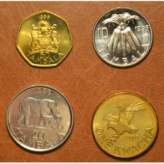 euroerme érme Malawi 4 érme 1995-1996 (UNC)