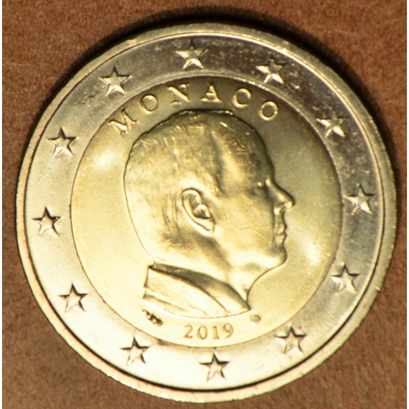 Euromince mince 2 Euro Monaco 2019 (UNC)