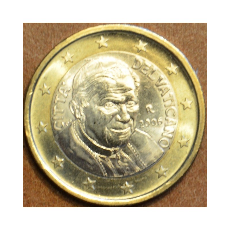 eurocoin eurocoins 1 Euro Vatican 2006 His Holiness Pope Benedict X...