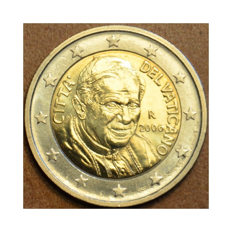 Euromince mince 2 Euro Vatikán 2006 - Benedikt XVI. (BU)