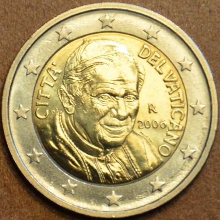Euromince mince 2 Euro Vatikán 2006 - Benedikt XVI. (BU)