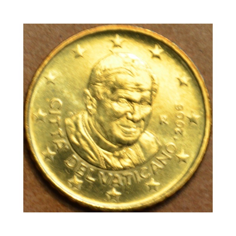 Euromince mince 50 cent Vatikán 2006 Benedikt XVI. (BU)