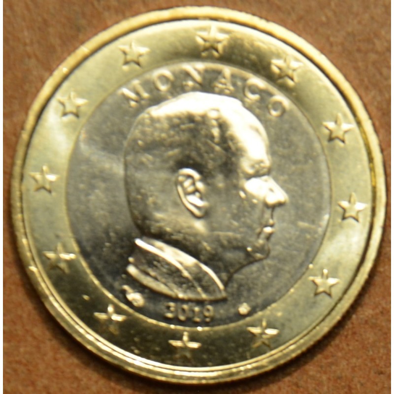 Euromince mince 1 Euro Monaco 2019 (UNC)