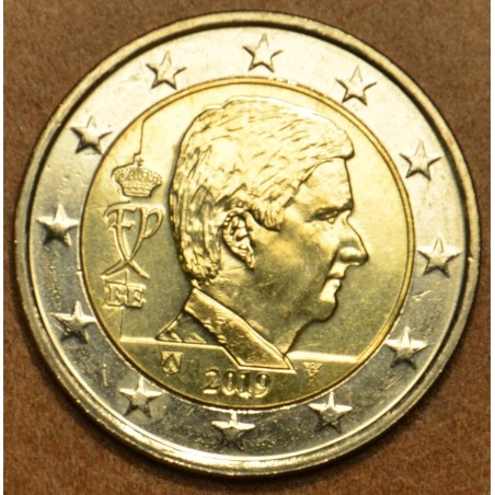 Euromince mince 2 Euro Belgicko 2019 - Kráľ Filip (UNC)
