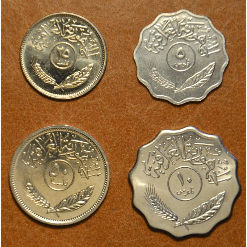 Euromince mince Irak 4 mince mix ročníkov (UNC)