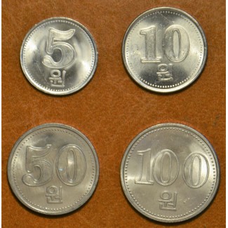 eurocoin eurocoins North Korea 4 coins 2005 (UNC)