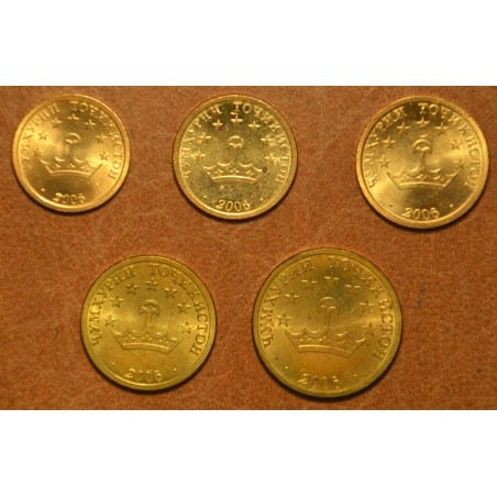 Euromince mince Tadžikistan 5 mincí 2006 (UNC)