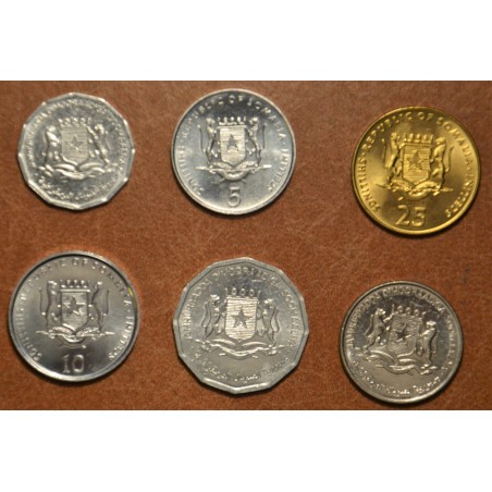 Euromince mince Somálsko 6 mincí 1976-2001 (UNC)