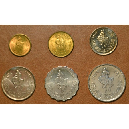 eurocoin eurocoins Libya 6 coins 1979 (UNC)