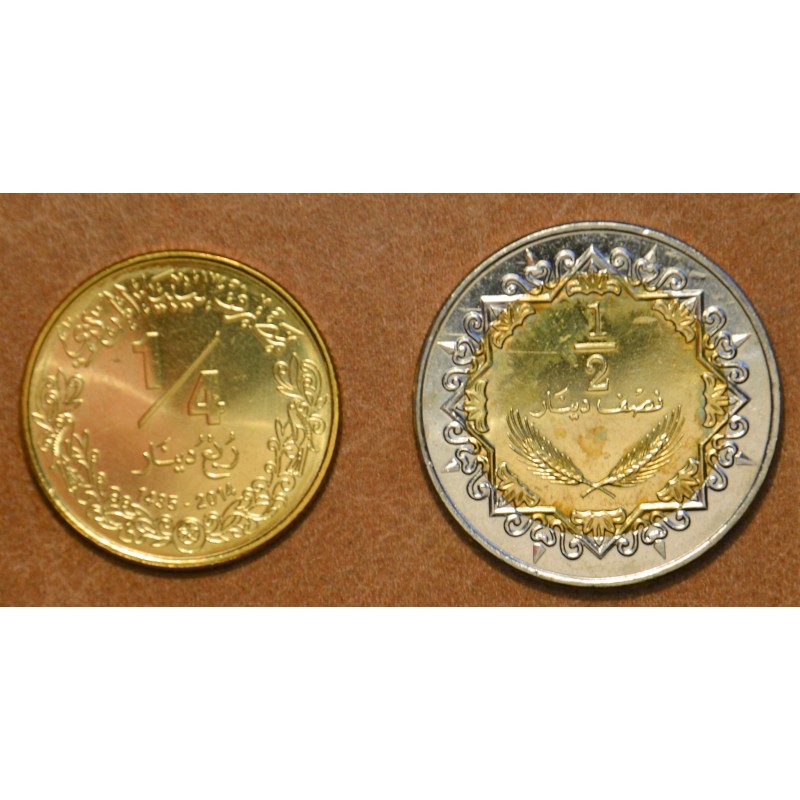 eurocoin eurocoins Libya 2 coins 2004-2014 (UNC)