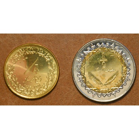 eurocoin eurocoins Libya 2 coins 2004-2014 (UNC)