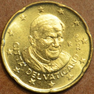 Euromince mince 20 cent Vatikán 2006 Benedikt XVI. (BU)