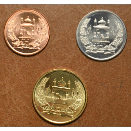 Euromince mince Afganistan 3 mince 2004-2005 (UNC)